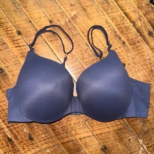 Victoria’s Secret Incredible Perfect Shape wireless 32C blue bra